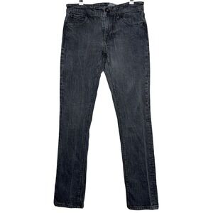 Volcom 2x4 Skinny Denim‎ Jeans Women's Size 30 Gray Wash Our Water Aware